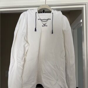 Talbots White Hoodie and Shorts Set